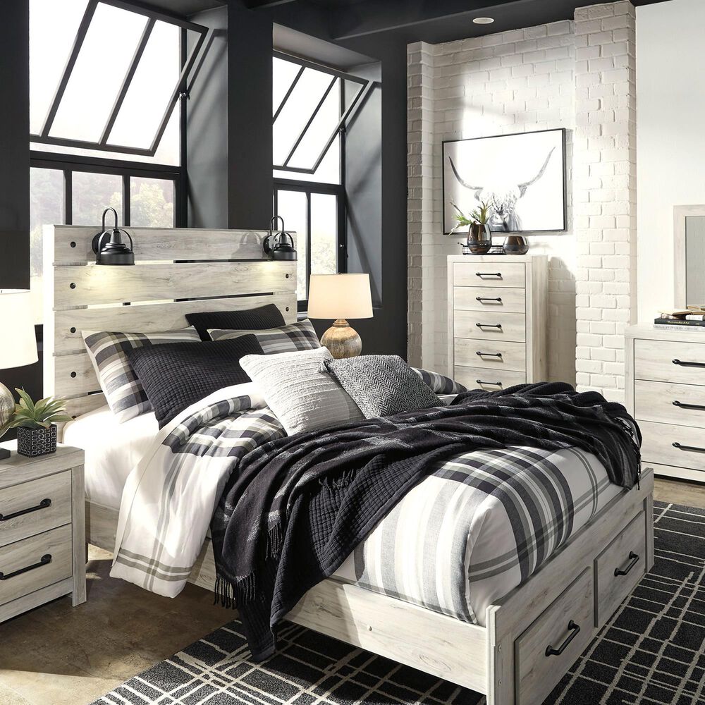 Ashley Cambeck Narrow Chest in Whitewash, , large