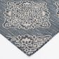 Central Oriental Melbourne Devora 5" x 7" Lagoon and Vanilla Area Rug, , large