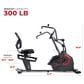 Sunny Health & Fitness Smart Electro-Magnetic Resistance Recumbent Elliptical Cross Trainer in Black, , large