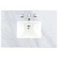 James Martin Vanities Breckenridge 36" Single Bathroom Vanity in Light Natural Oak with 3 cm Carrara White Marble Top and Rectangular Sink, , large