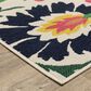 Oriental Weavers Havana HAV10 Ivory and Multicolor 7"10" x 10" Indoor/Outdoor Area Rug, , large