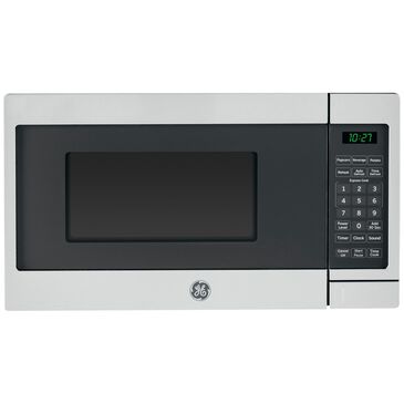 GE Appliances 0.7 Cu. Ft. Capacity Countertop Microwave Oven in Stainless Steel, , large