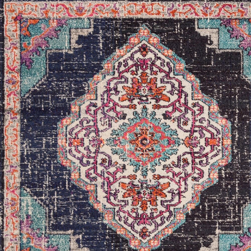 Safavieh Monaco MNC254Z 5&#39;1&quot; x 7&#39;7&quot; Black and Blue Area Rug, , large