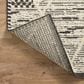 Loloi II Fabian FAB-03 2"7" x 7"6" Charcoal and Ivory Runner, , large