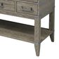 Lexora Home Norwalk 48" Single Bathroom Vanity in Grey Oak with White Carrara Marble Top  and Rectangle Sink, , large