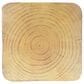 Hearth and Haven Outdoor End Table with Twist Design in Natural, , large