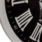 Maple and Jade 24" Wall Clock in White and Black, , large
