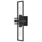 Vaxcel Marquis 2-Light Wall Sconce in Matte Black, , large