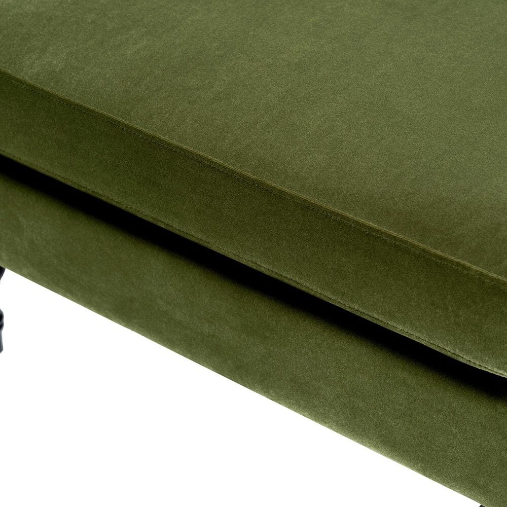 Jennifer Taylor Home Josephine 60" Upholstered Chaise Lounge in Olive Green, , large