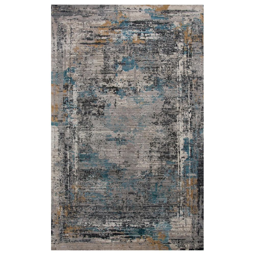 RIZZY Intrigue ITG144 Gray 5" x 8" Area Rug, , large