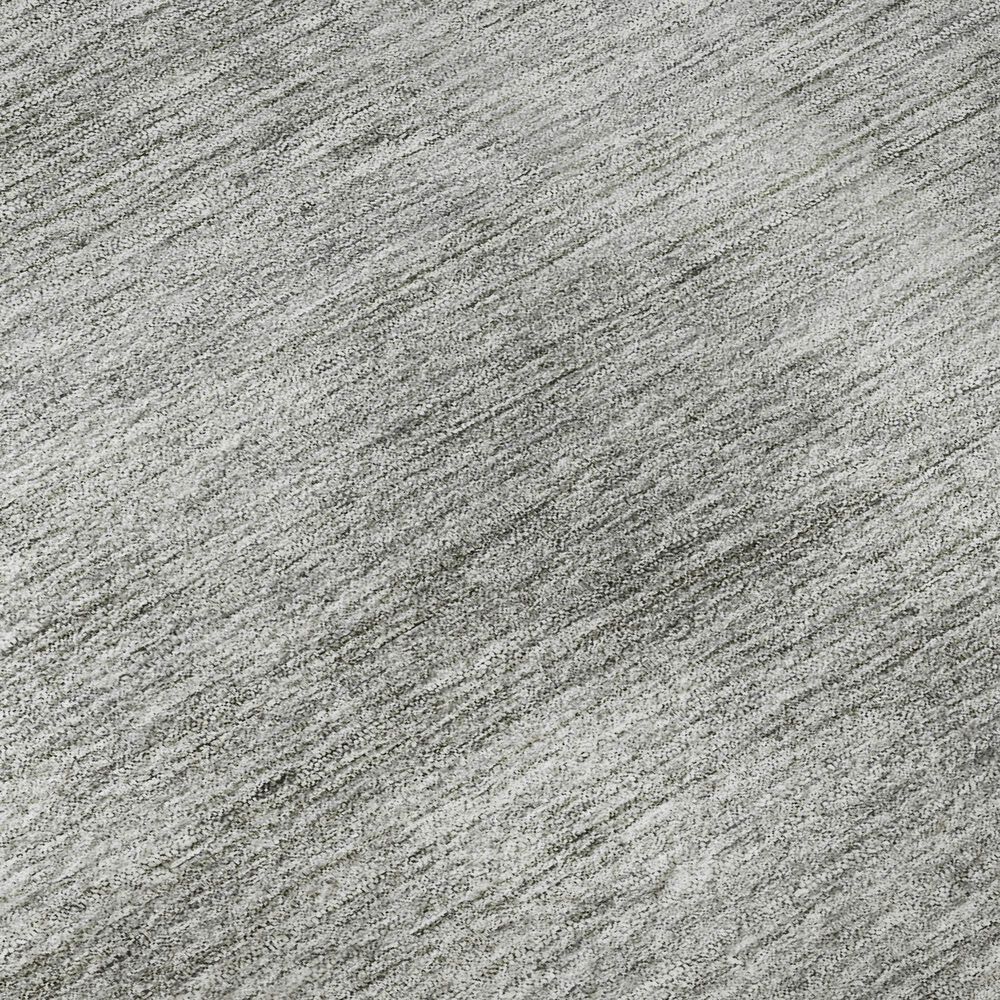 Dalyn Rug Company Soft Essentials Solid Silver 5' x 7'6" Indoor/Outdoor Area Rug, , large