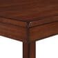 Valor Living Carlson 5-Piece Square Counter Height Dining Set in Walnut, , large