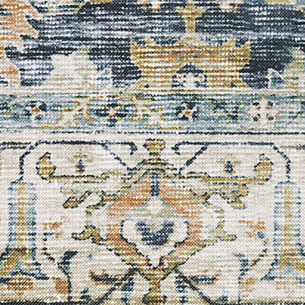 Oriental Weavers Charleston Distressed CHA05 2&#39; x 3&#39; Blue Area Rug, , large