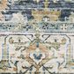 Oriental Weavers Charleston Distressed CHA05 2" x 3" Blue Area Rug, , large