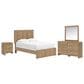 Ashley Gramburg 4 Piece Full Panel Bedroom Set in Warm Brown, , large