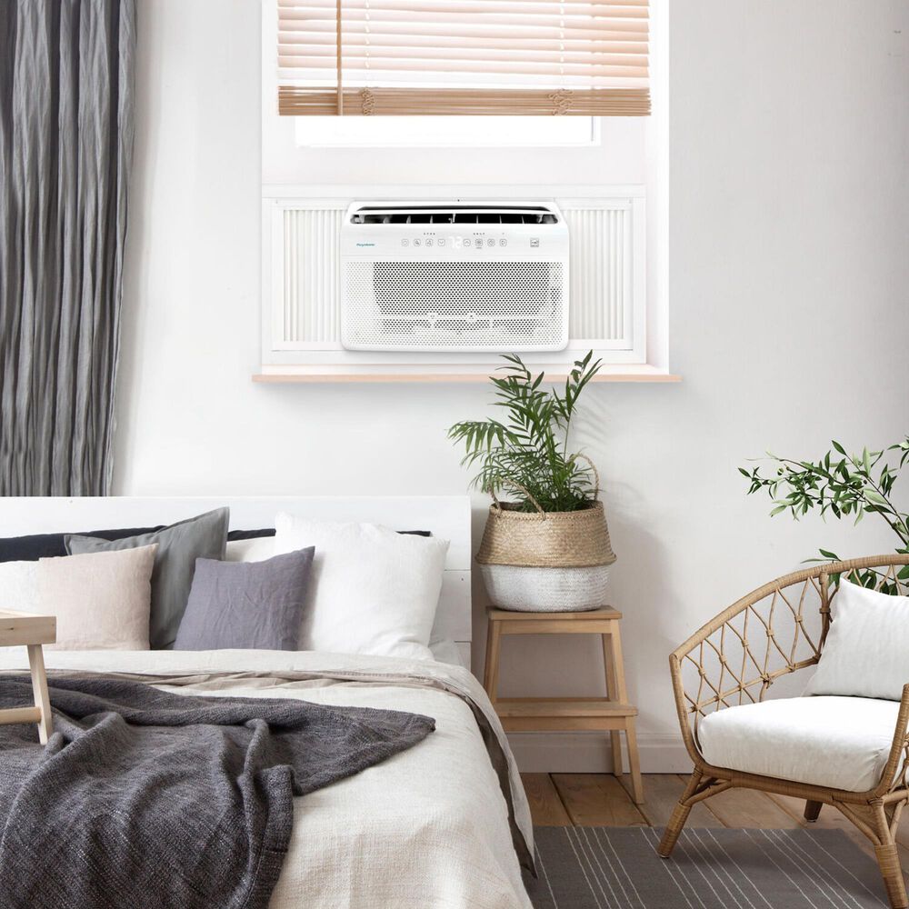 Keystone 10000 BTU Window Mounted Inverter Air Conditioner in White, , large