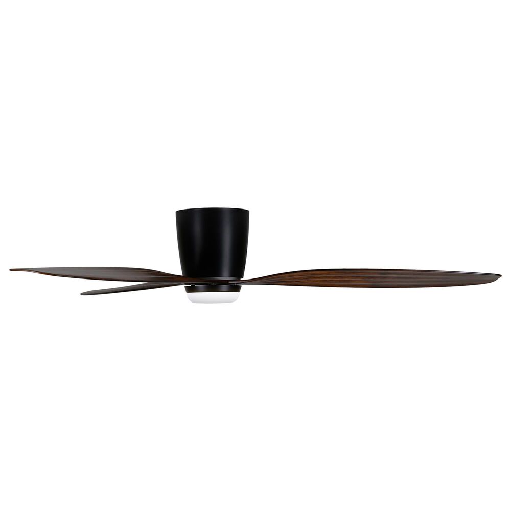 Minka-Aire Ventiara 52" LED Flush Mount Indoor/Outdoor Ceiling Fan in Coal, , large