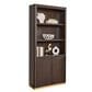 Riva Ridge Rylan 2-Door Bookcase in Dark Roast and Champagne, , large