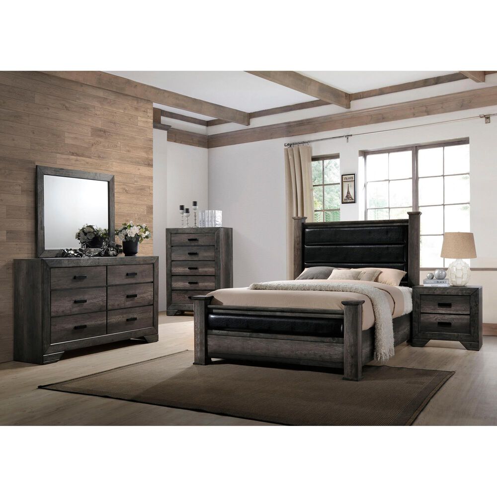 Mayberry Hill Nathan Dresser Mirror in Grey Oak, , large