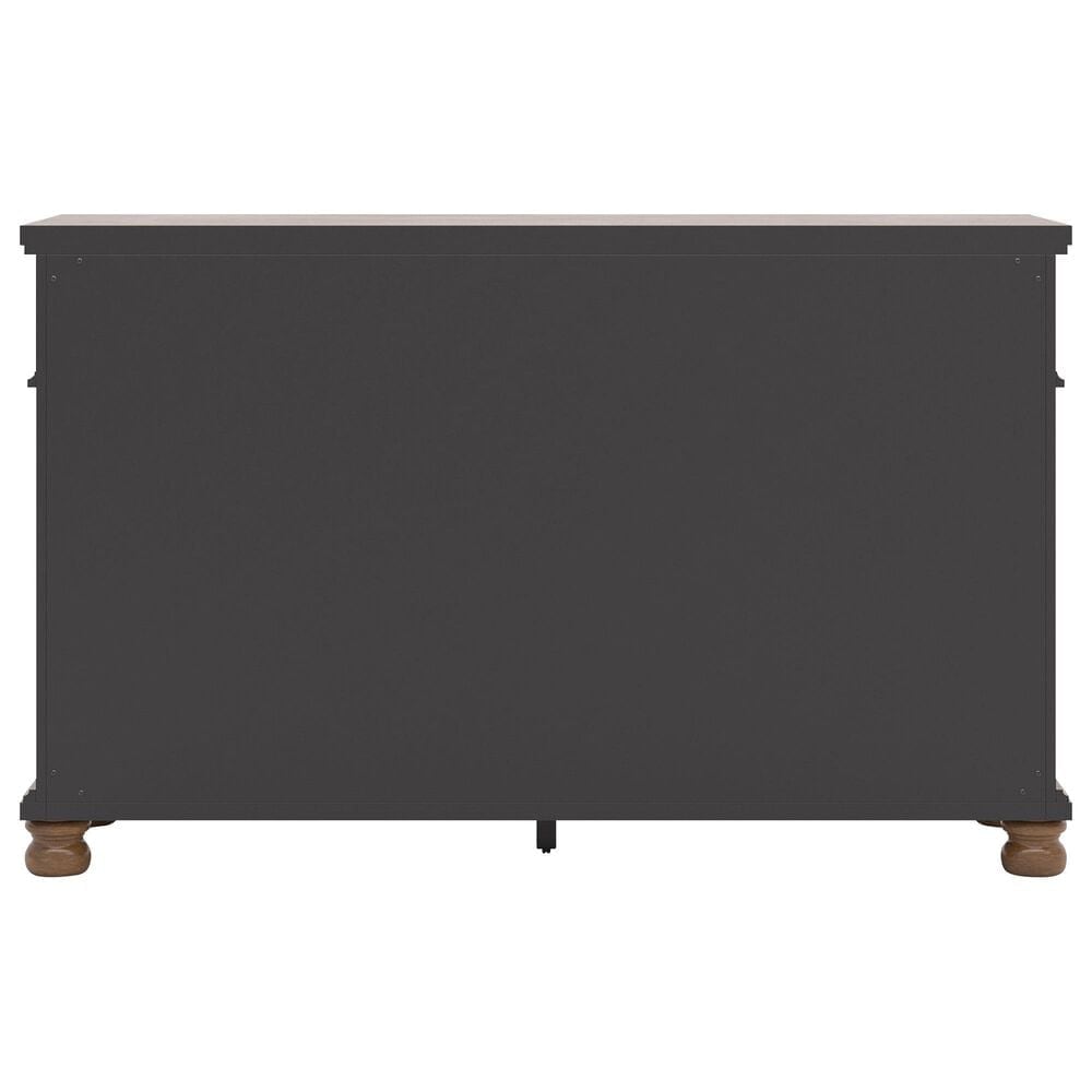 Ashley Rowlenstown 3 Piece Queen Bedroom Set in Medium Brown, , large