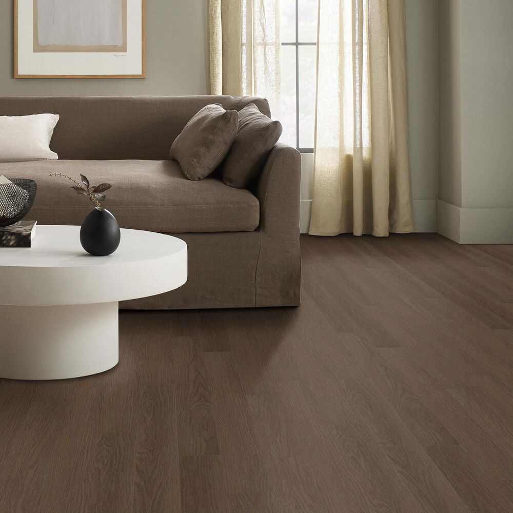 Shaw Floorte Chocolate Oak 5&quot; x 48&quot; Luxury Vinyl Plank, , large