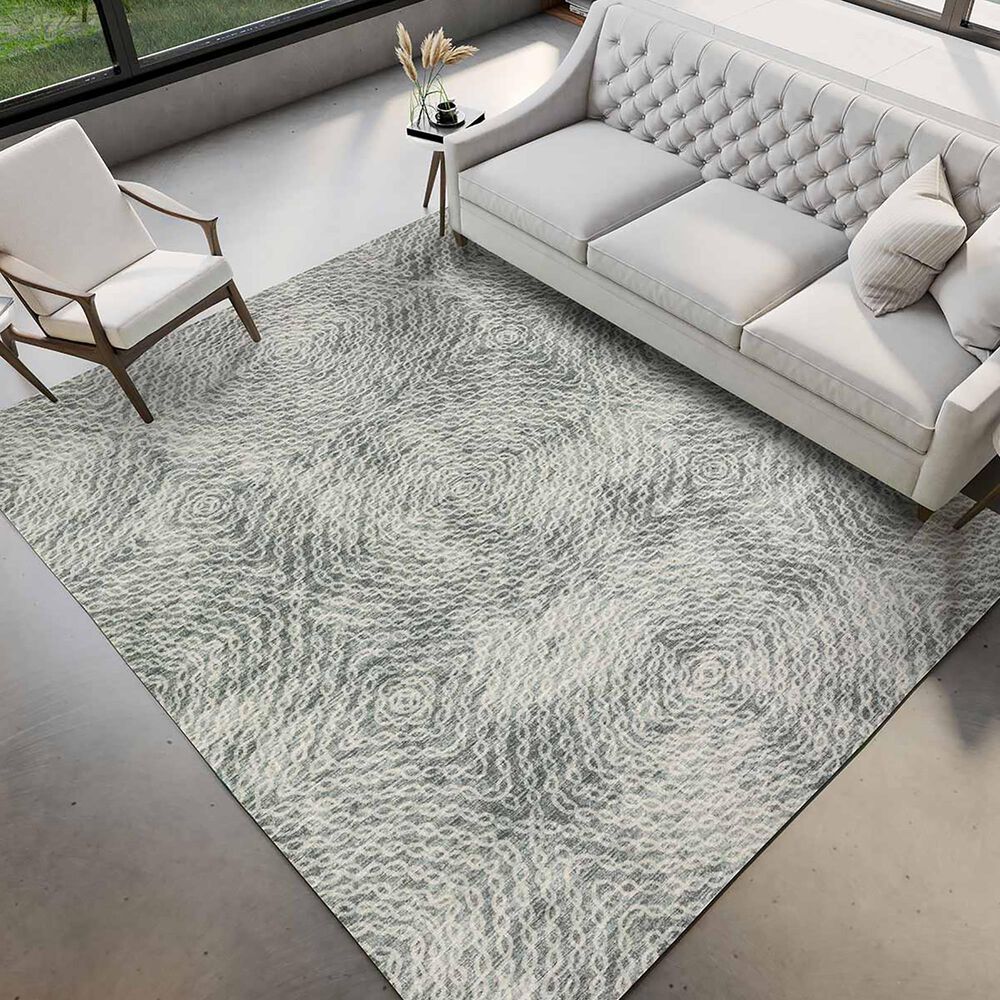 Dalyn Rug Company Brisbane 3&#39; x 5&#39; Metal Area Rug, , large