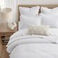 Levtex Wilhemina 3-Piece Full/Queen Quilt Set in White, , large