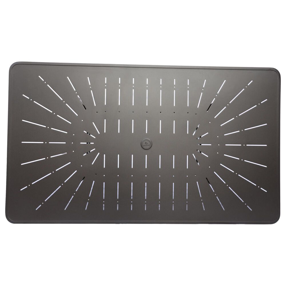 GatherCraft Galatia 7-Piece Rectangular Patio Dining Set in Bronze, , large