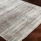 Surya Presidential PDT-2309 3"3" x 5" Charcoal, Ivory and Blue Area Rug, , large
