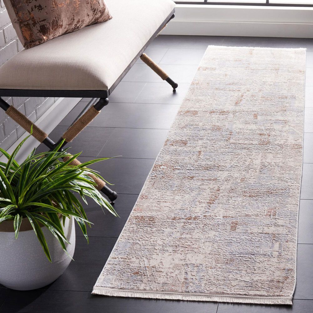 Safavieh Marmara MRM306B 2&#39; x 8&#39; Beige, Blue and Rust Runner, , large