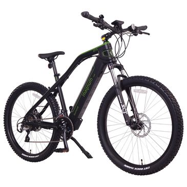 Magnum Summit Electric Mountain Bike in Black and Green, , large
