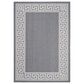 Safavieh Martha Stewart Cyprus Geometric 4"5" x 6"5" Grey and Cream Area Rug, , large