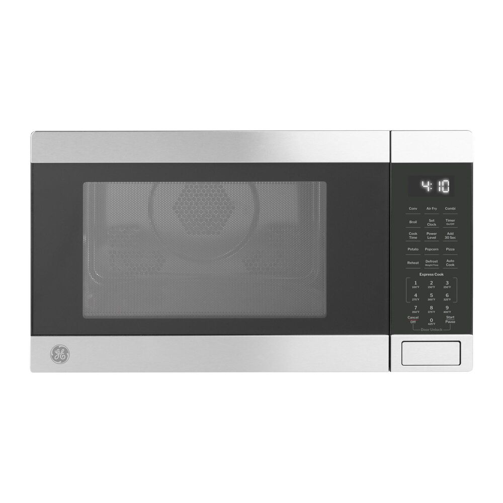 GE Appliances 1.0 Cu. Ft. Countertop Convection Microwave Oven in Stainless Steel, , large