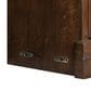 Riva Ridge Arlington Display Cabinet in Classic Brown, , large