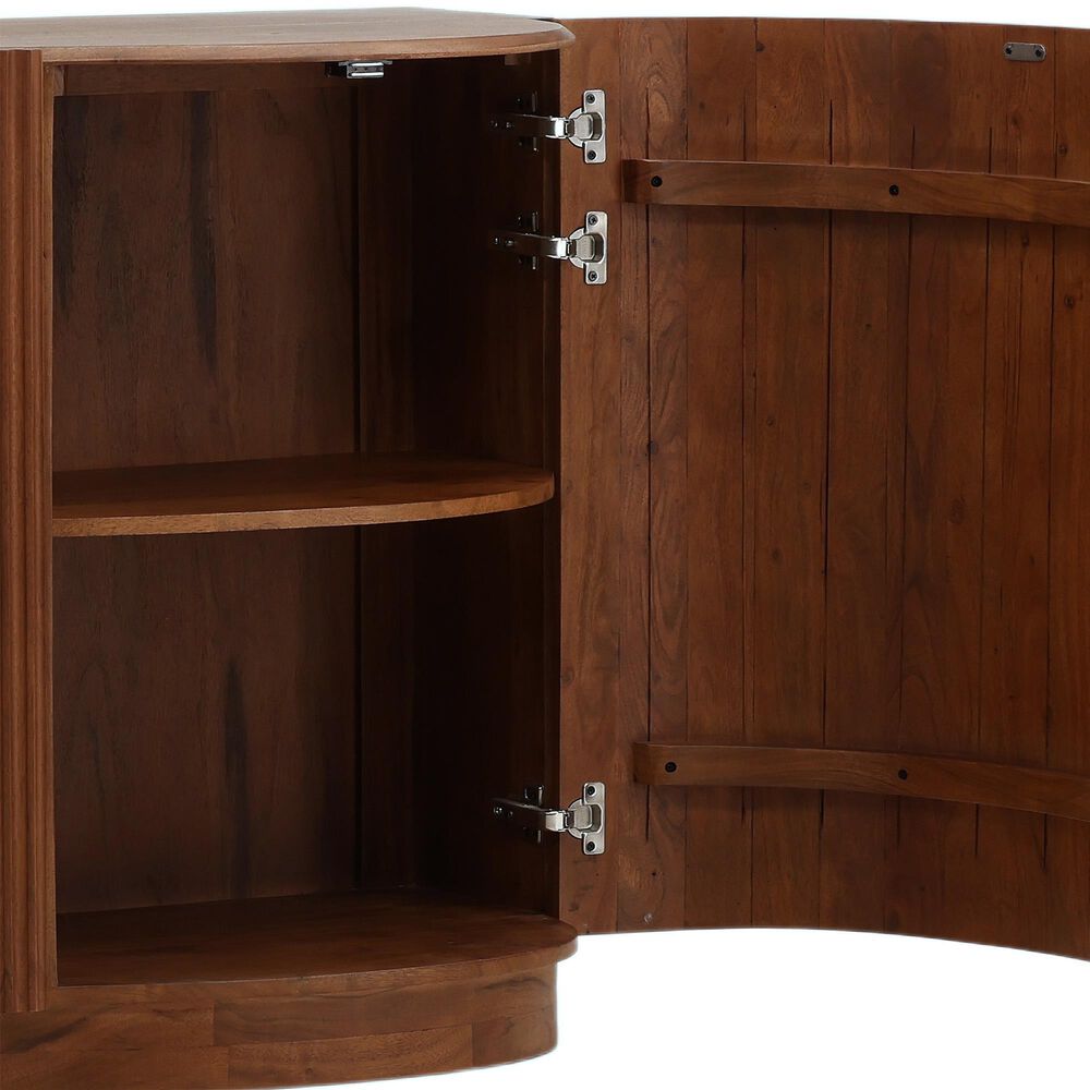 Blue Sun Designs Carlton 3-Door Sideboard in Brown, , large