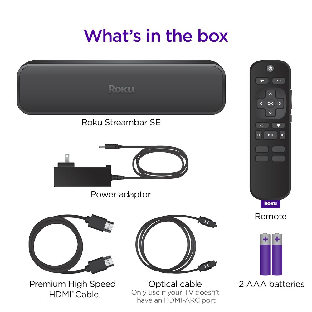Roku ROKU Streambar SE, , large