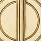 Maple and Jade 23" Single Indoor/Outdoor Wall Mount Candle Holder in Polished Gold and Clear, , large