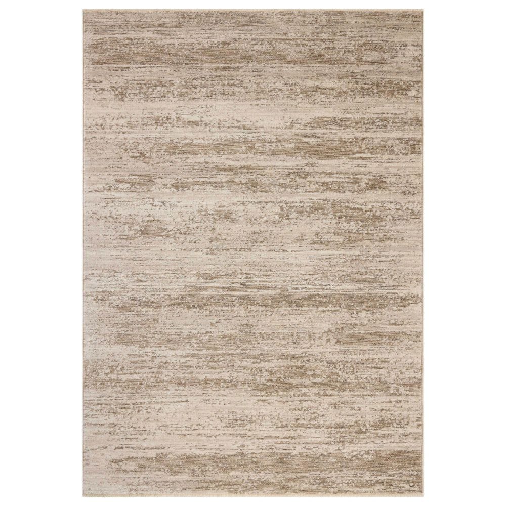 Loloi Nellie Ivory and Pebble 3"11" x 5"7" Area Rug, , large