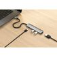 Satechi 4-in-1 USB-C Slim Multiport Adapter in Space Grey, , large