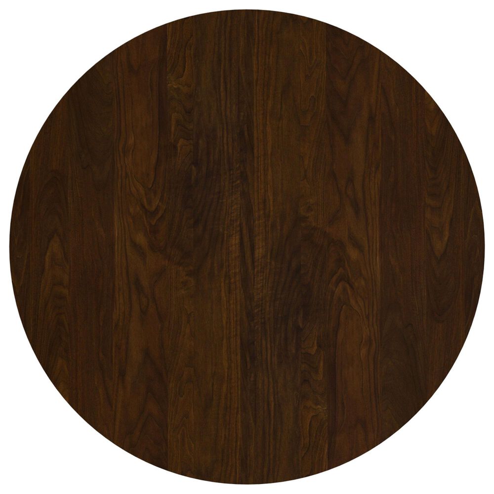 STICKLEY Hudson Valley 54&quot; Round Dining Table in Dark Roast, , large