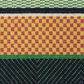 Oriental Weavers Havana Geometric Green and Navy 1"10" x 7"3" Indoor/Outdoor Runner, , large