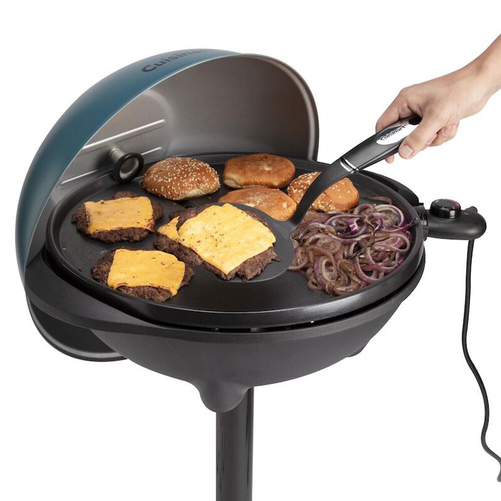 Cuisinart 2-in-1 Indoor/Outdoor Electric Griddle in Blue and Black, , large