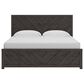 Ashley Prendonea King Panel Bed in Dark Charcoal, , large