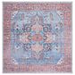 Safavieh Serapi Traditional 6"7" Square Blue and Ivory Area Rug, , large