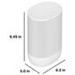 SONOS Arc Ultra Soundbar with Move 2 Portable Speaker in White, , large