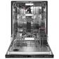 KitchenAid 24" Built-In Pocket Handle Dishwasher with FreeFlex 3rd Rack and Top Control in PrintShield Stainless Steel, , large