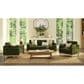 Jennifer Taylor Home Pasadena Stationary Sofa in Olive Green Velvet, , large