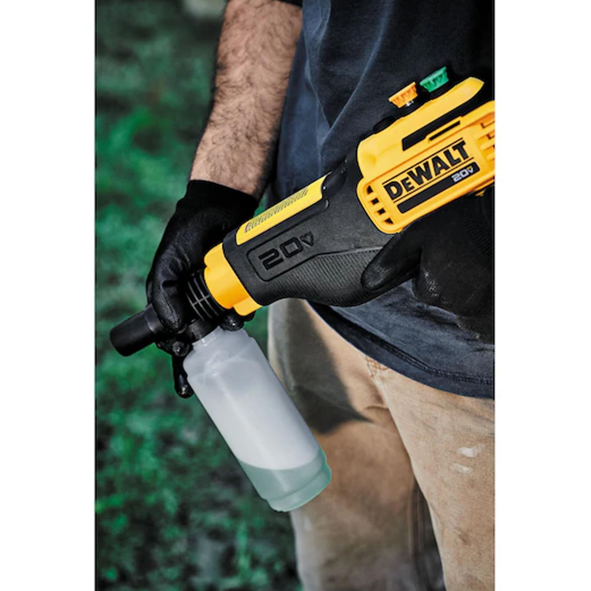 メンテナンス DEWALT 550 PSI POWER CLEANER TOOL ONLY DeWALT 20V MAX* 550 psi Cordless Power Cleaner (Tool Only)