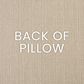 D.V. KAP Home Sonterra 24" Square Throw Pillow in Tan, , large