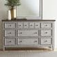 Belle Furnishings Heartland Dresser and Mirror in Antique White, , large